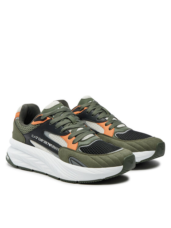EA7 Emporio Armani EA7 Emporio Armani Sneakersy X8X178 XK382 U035 Zielony