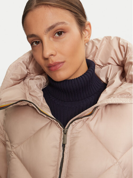 K-Way K-Way Pernata jakna Ninev K7132DW Ružičasta Regular Fit