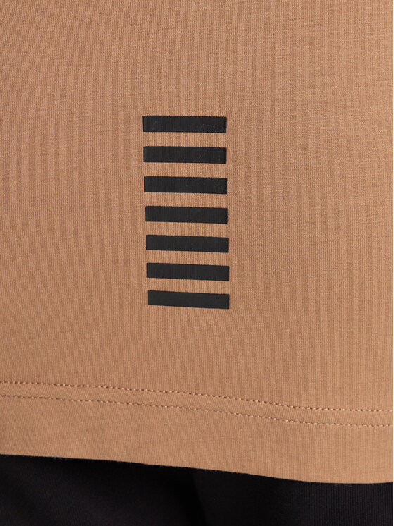 EA7 Emporio Armani EA7 Emporio Armani Poloshirt 8NPF14 PJVQZ U6171 Beige Regular Fit