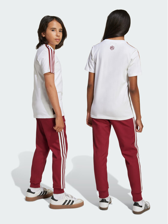 adidas adidas Spodnie dresowe Arsenal Terrace Icons Czerwony Slim Fit