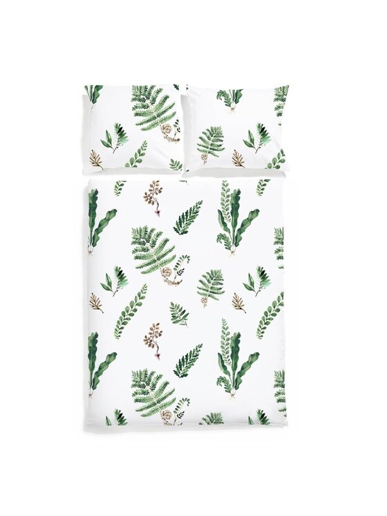 White pocket White pocket Komplet pościeli satynowa Biały
