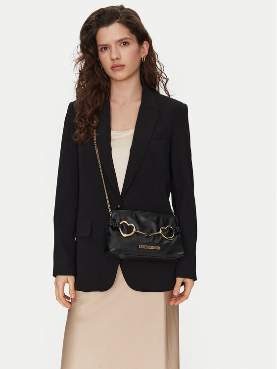 LOVE MOSCHINO LOVE MOSCHINO Ročna torba JC4034PP1MLB0000 Črna