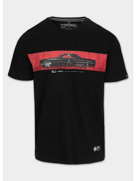 PITBULL PITBULL T-Shirt AUTOMATIC Czarny Regular Fit
