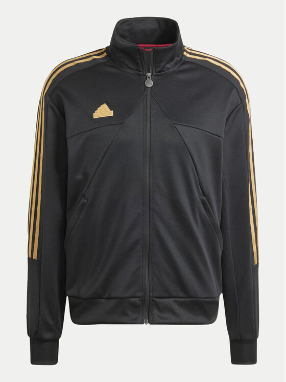 adidas Sweatshirt House of Tiro Nations IW8866 Schwarz Loose Fit Modivo