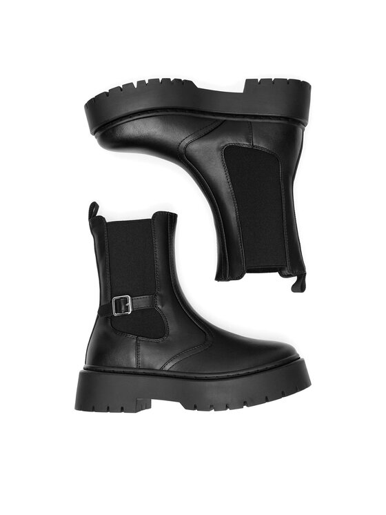 DeeZee DeeZee Μποτάκια με λάστιχο HY12123-17 Μαύρο