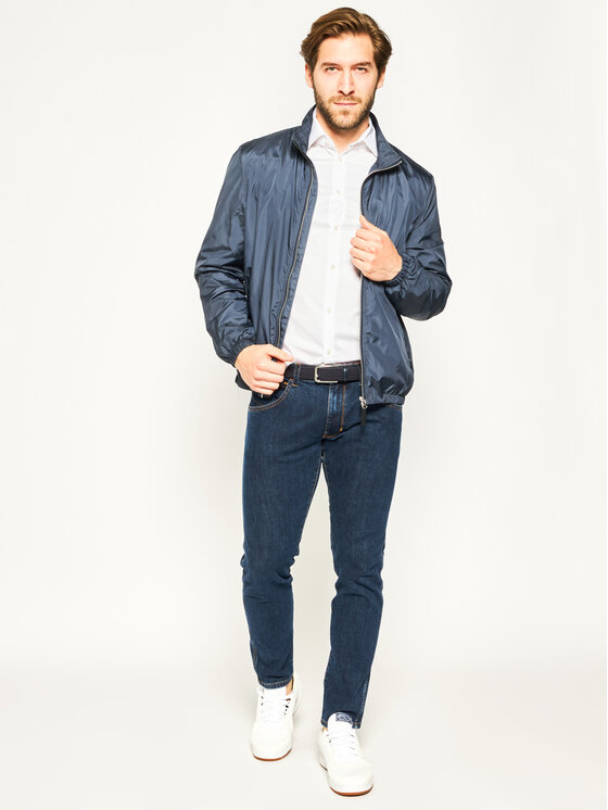 Giacca di transizione 2924-96 Blu scuro Slim Fit