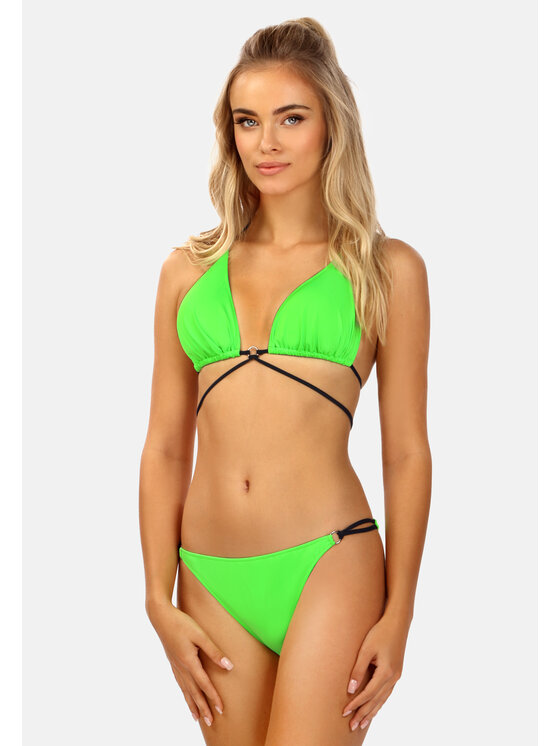 Miss Lou Miss Lou Bikini ML003 Zielony