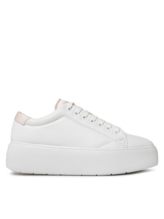 Calvin Klein Calvin Klein Αθλητικά Bubble Cupsole Lace Up HW0HW01778 Λευκό