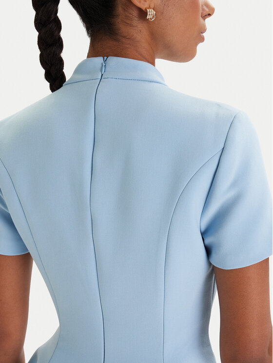 Bardot Bardot Abito da cocktail Zephyra 59907DB Celeste Slim Fit