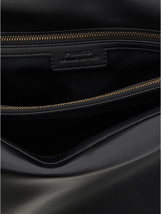 PINKO PINKO Torebka Click Soft Horizontal Handle Czarny