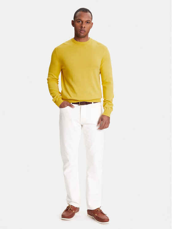United Colors Of Benetton United Colors Of Benetton Pullover 1098U1I76 Gelb Regular Fit