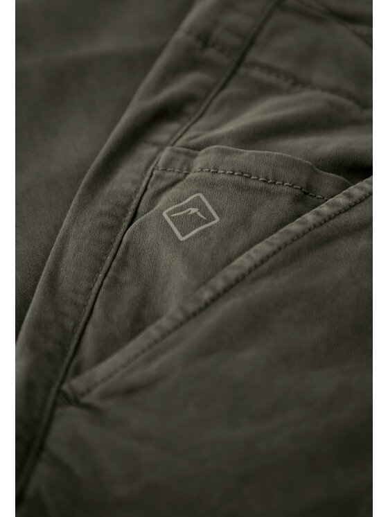Volcano Volcano Spodnie cargo R-ALPIN Zielony Regular Fit