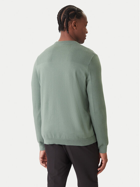 BOSS BOSS Pulover Momentum-X CN 50547507 Verde Regular Fit