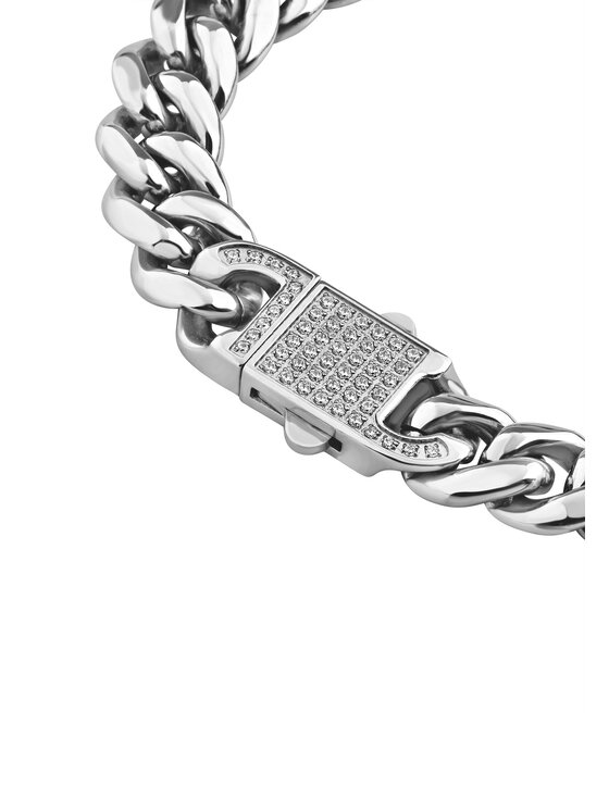 Breil Breil Bransoletka STEEL & SPARK Srebrny