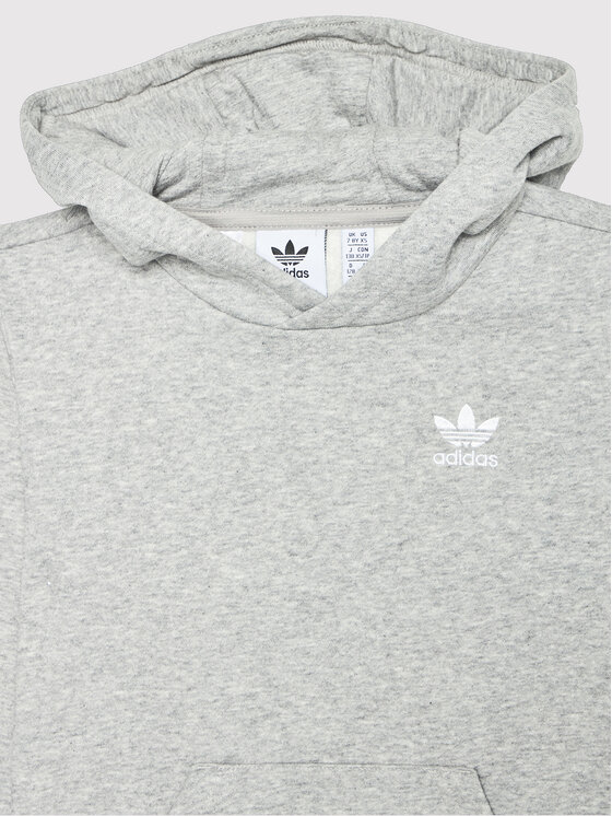 Felpa adicolor H32353 Grigio Regular Fit