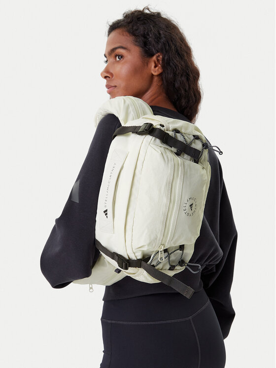 adidas by Stella McCartney adidas by Stella McCartney Torbica oko struka adidas by Stella McCartney Multisport JY4185 Écru