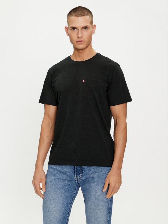 Levi's® T-shirt Classic 19342-0177 Crna Regular Fit