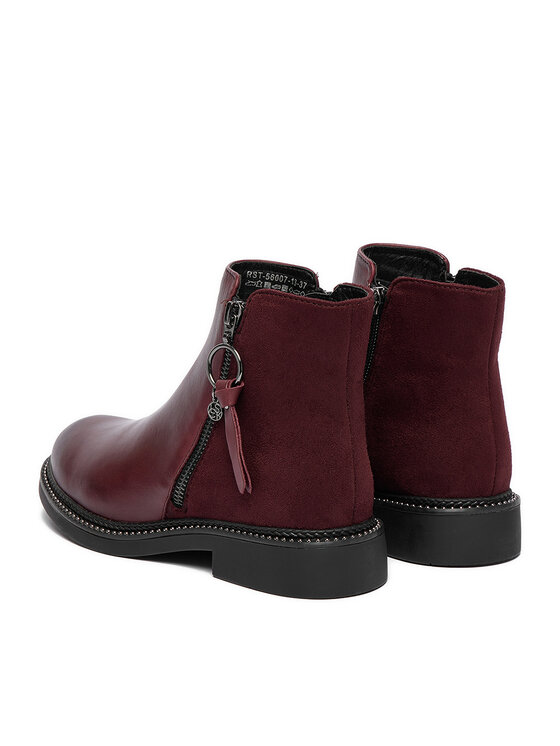 Lasocki Lasocki Škornji CEO-RST-56007-13 Bordo rdeča