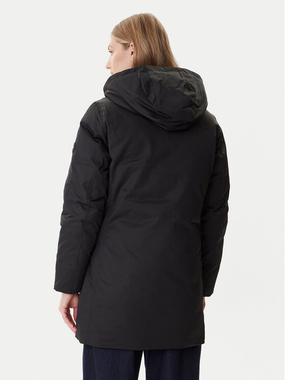 Tommy Hilfiger Tommy Hilfiger Parka WW0WW46533 Črna Relaxed Fit