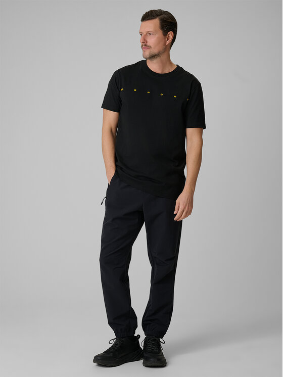 4F 4F T-Shirt CITY Czarny Regular Fit