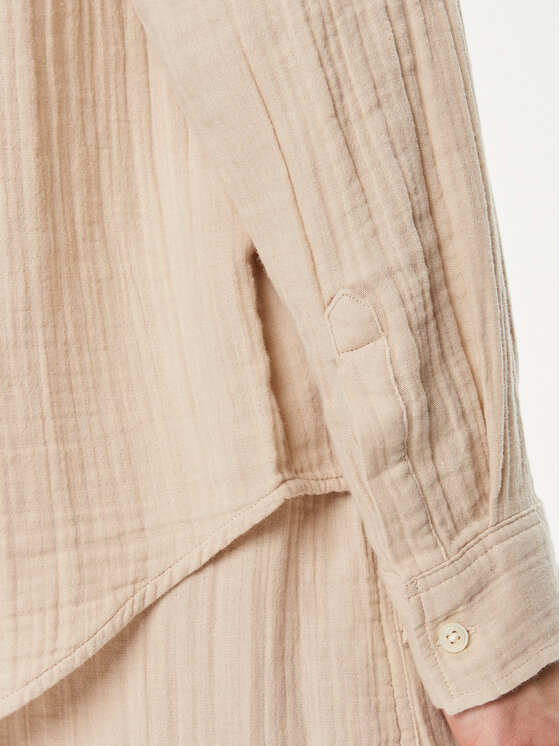 Gap Gap Srajca 885282-04 Bež Relaxed Fit