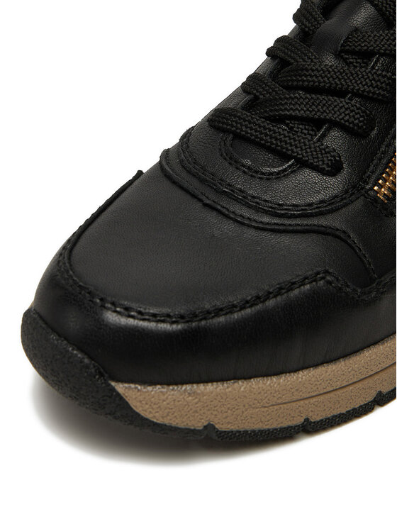 Rieker Rieker Sneakersy N9301-00 Czarny