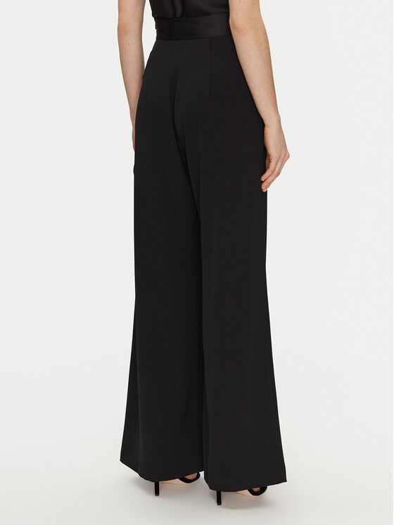 Rinascimento Rinascimento Штани з тканини CFC0122612003 Чорний Regular Fit