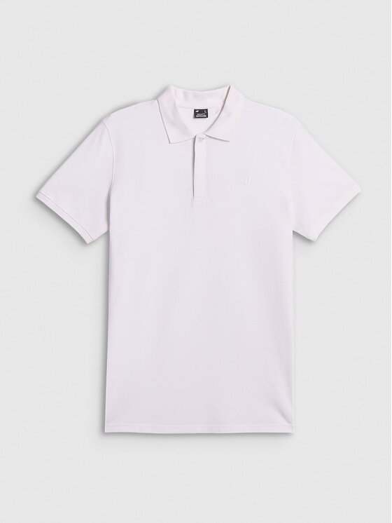 4F 4F Polo 4FRSS26TPTSM0899-11M Biały Regular Fit
