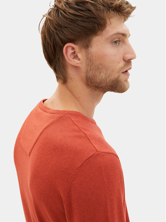 Tom Tailor Tom Tailor Пуловер 1027661 Червен Regular Fit