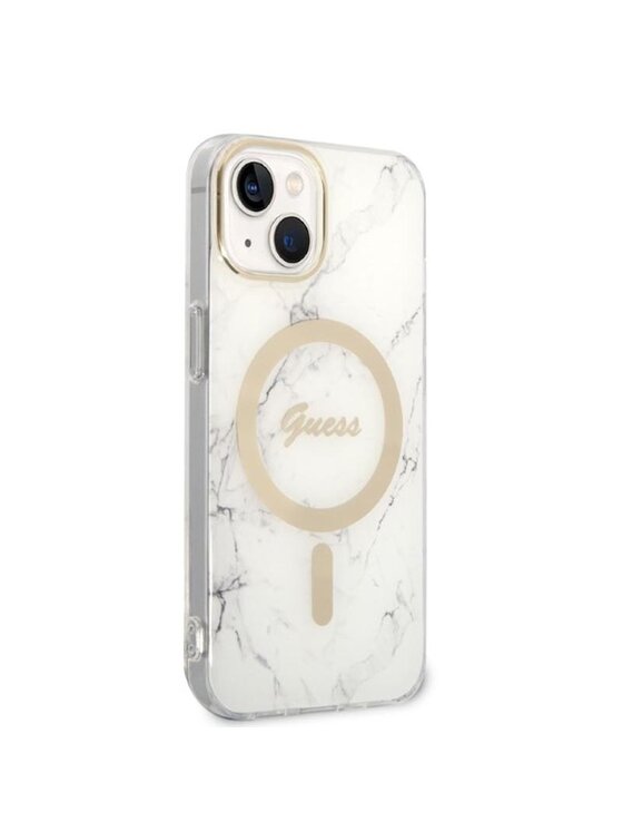 Guess Guess Etui na telefon Guess Marble Biały
