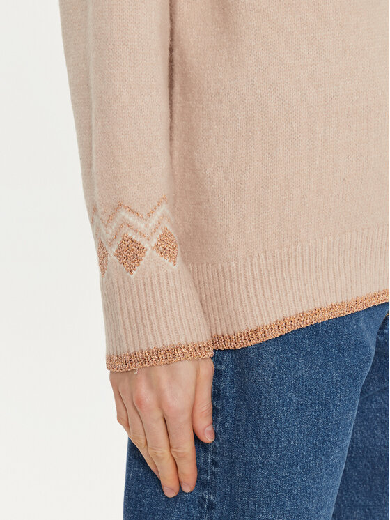 Brave Soul Brave Soul Sweater LK-248FABIO Bézs Regular Fit