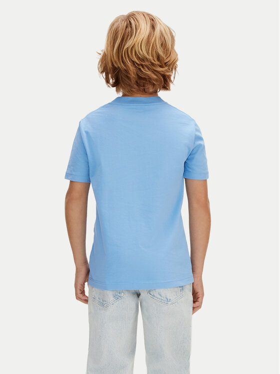 Calvin Klein Calvin Klein Póló Heritage LVCKSJA09B Kék Regular Fit