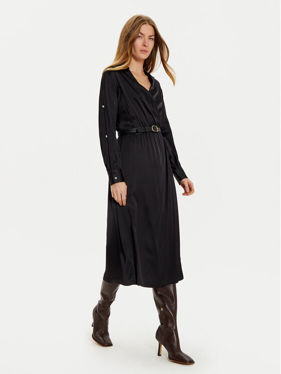 Liu Jo Liu Jo Hétköznapi ruha WF4048 T3764 Fekete Regular Fit