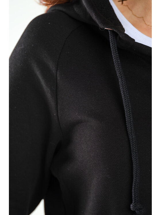 Infinite You Infinite You Mikina M278 Černá Basic Fit