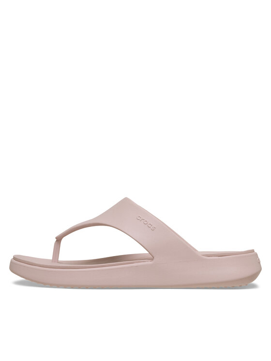 Crocs Crocs Čības uz pirksta Getaway Triangle Flip 212018 Rozā