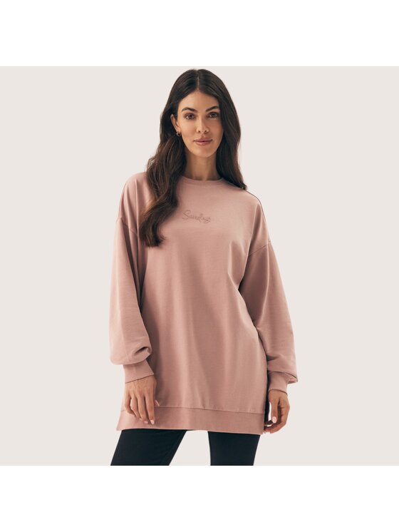 Esotiq Esotiq Bluza 42352 Różowy Regular Fit