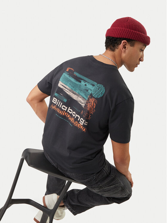 Billabong Billabong T-särk Tidal Research EBYZT00386 Tumesinine Regular Fit