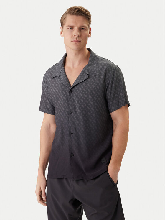 BOSS Cămașă Vale 50534342 Gri Regular Fit