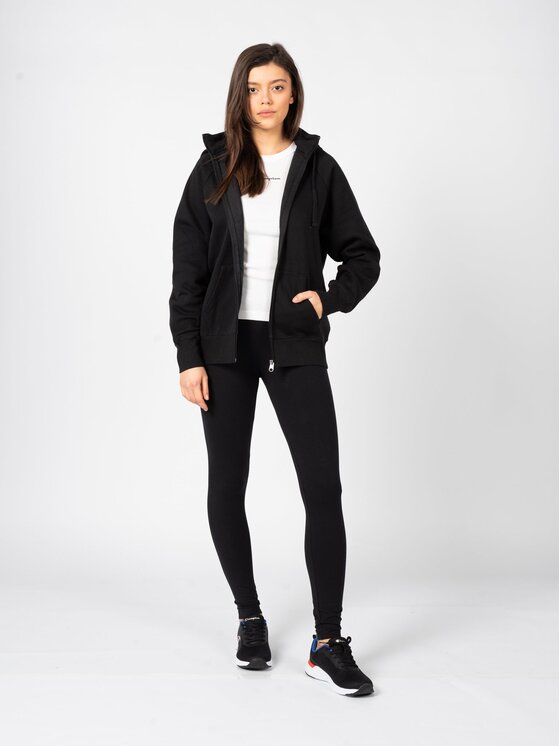 Champion Champion Μπλούζα 115572 Μαύρο Oversize