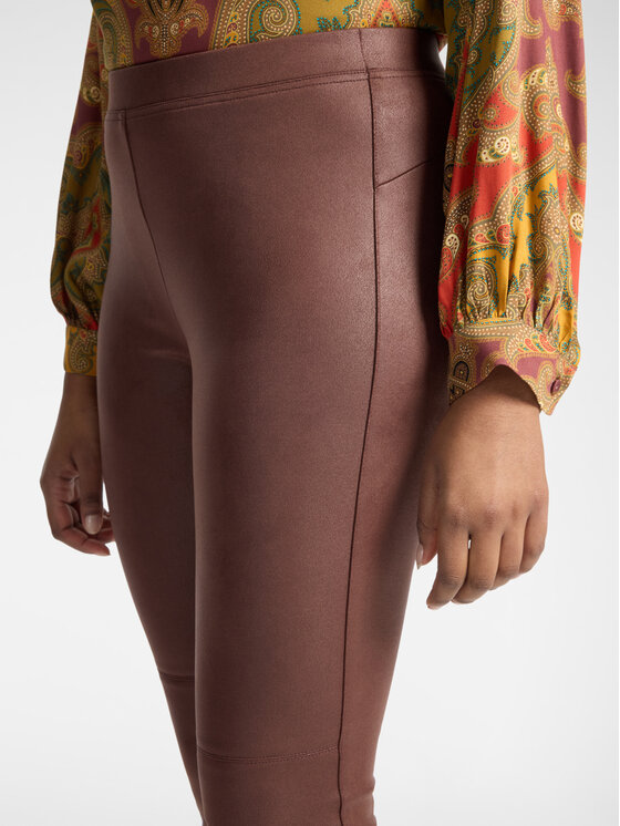 Elena Mirò Elena Mirò Spodnie materiałowe P010Z000213N022 Brązowy Slim Fit