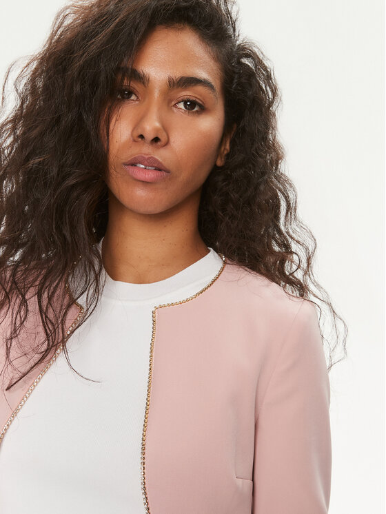 Liu Jo Liu Jo Bolerojäckchen CA4227 T2200 Rosa Regular Fit