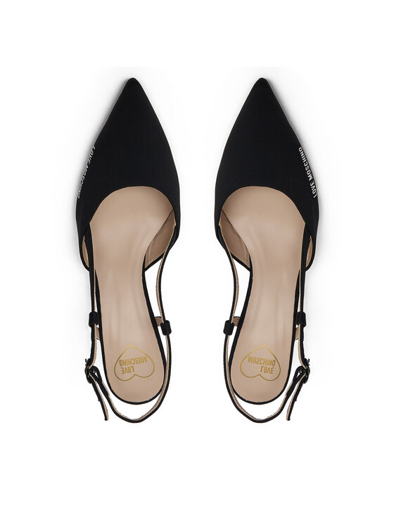 LOVE MOSCHINO LOVE MOSCHINO Lodičky JA10627G1MIMX000 Čierna