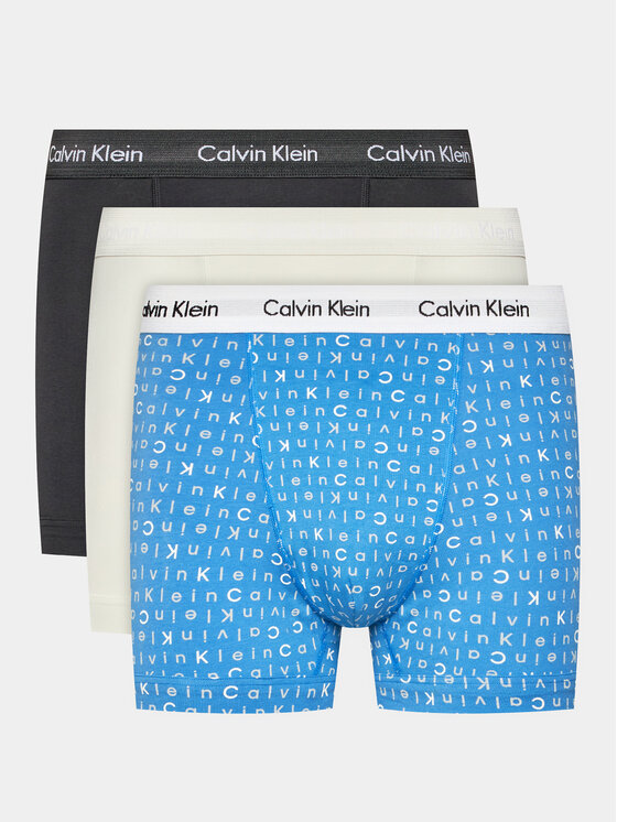 3er-Set Klein Bunt 0000U2662G Boxershorts Underwear Calvin
