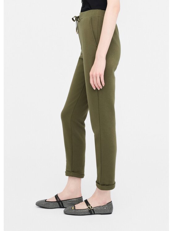 Liu Jo Liu Jo Pantaloni di tessuto TF5296FS32190515 Verde Regular Fit