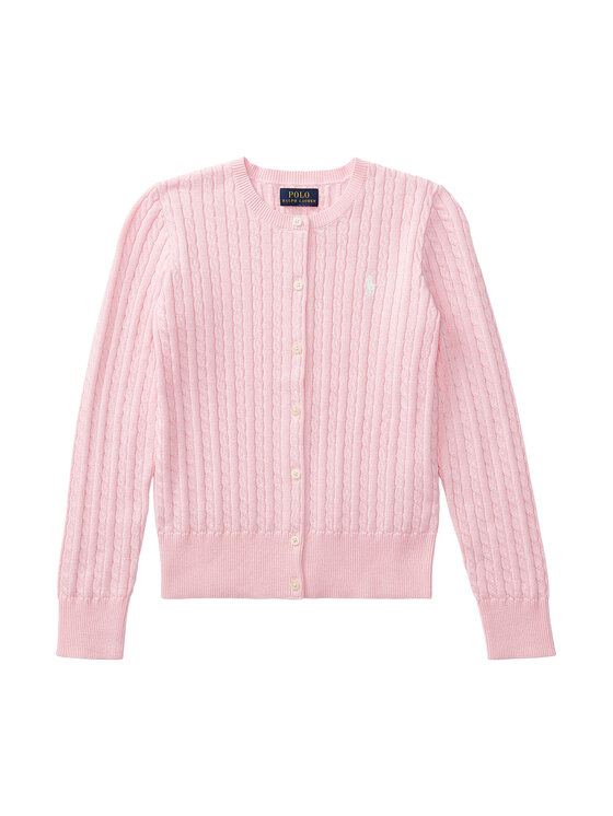 Polo Ralph Lauren Polo Ralph Lauren Kardigan 313543047010 Světle růžová Regular Fit