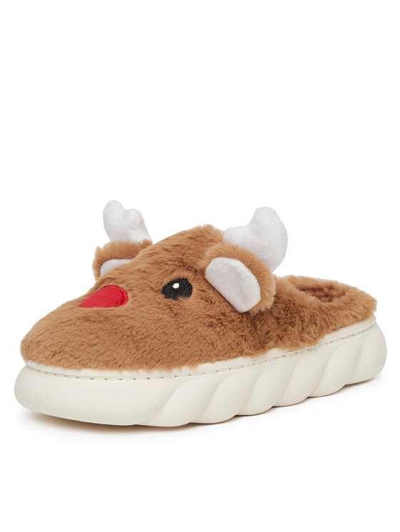 DeeZee DeeZee Pantofole MU-SL-DZ02 Marrone