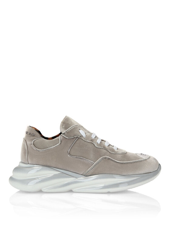 PHILIPP PLEIN PHILIPP PLEIN Sneakersy 10845 Srebrny