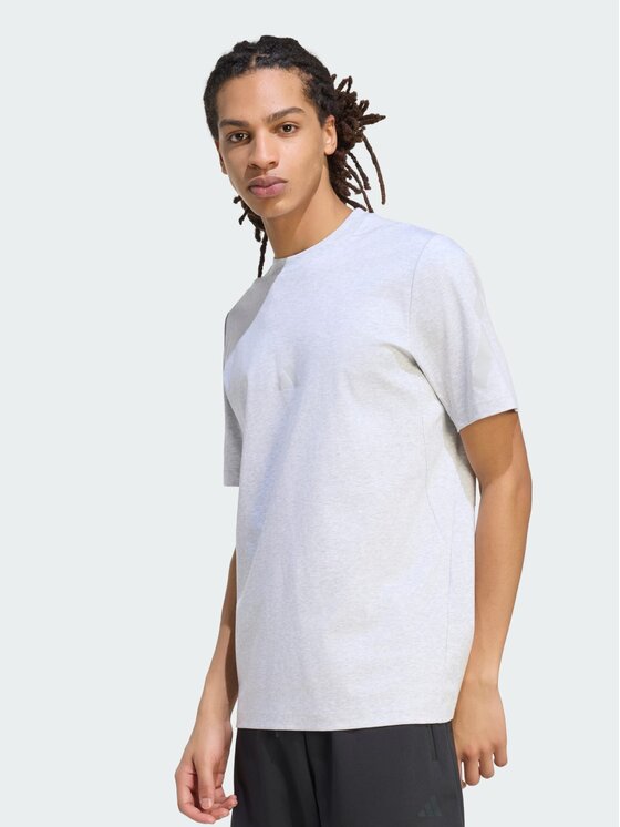 adidas adidas T-Shirt 165608 Szary jasny Regular Fit