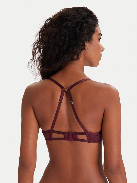 Hunkemöller Hunkemöller Melltartó alsó huzallal 302379 Bordó