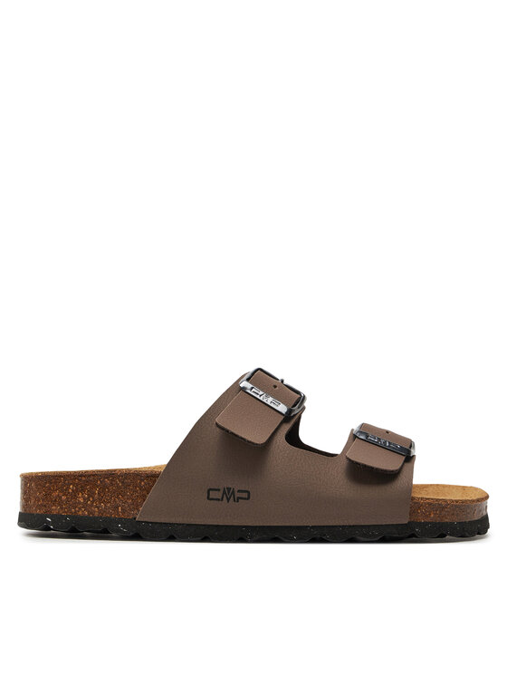 CMP Pantoletten Eco Thalitha Wmn Slipper 3Q91016 Braun, Größe 38